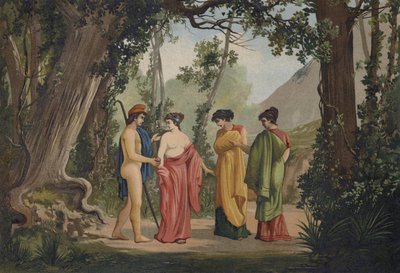 El juicio de Paris de Spanish School
